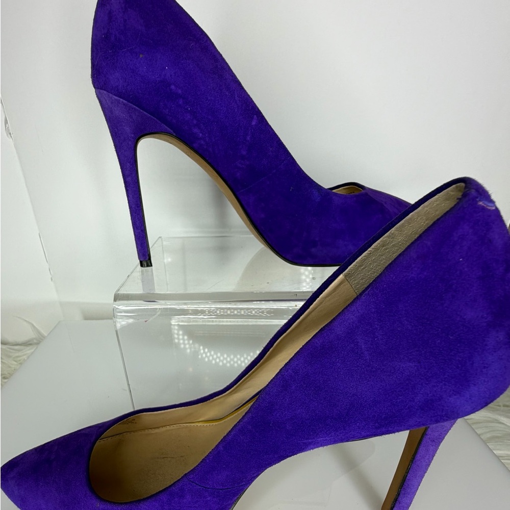 Jessica Simpson Vibrant Purple Heels - Picture 5 of 8